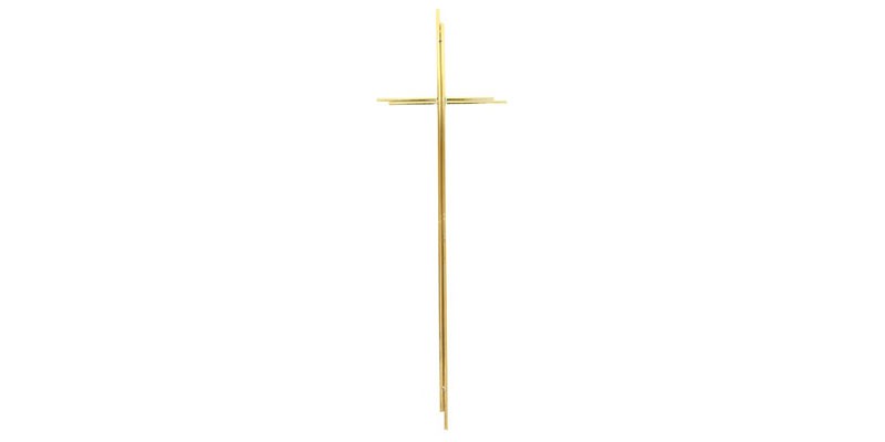 Kreuz gold ohne Korpus